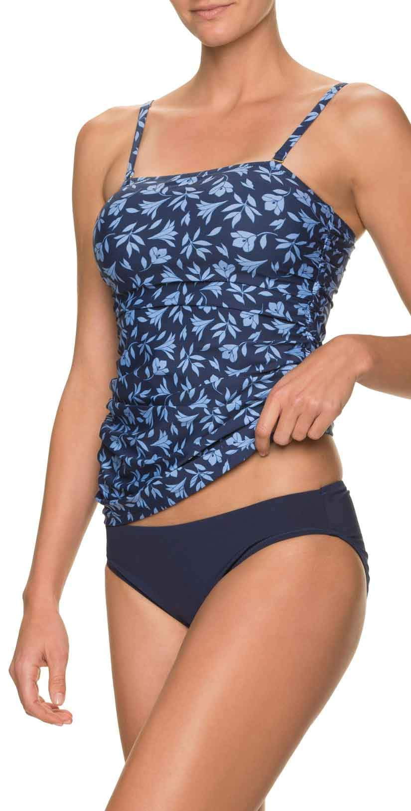  Draper James For Helen Jon Classic Hipster Bikini Bottom In Blue