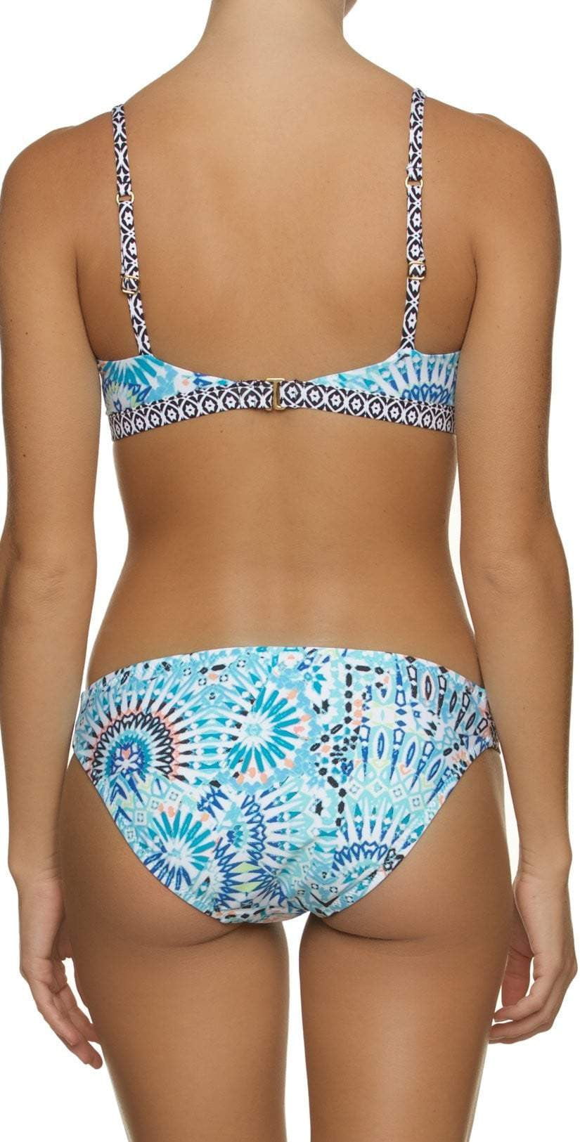  Helen Jon Hanalei Banded Bralette Top HJ14-0135-HNP