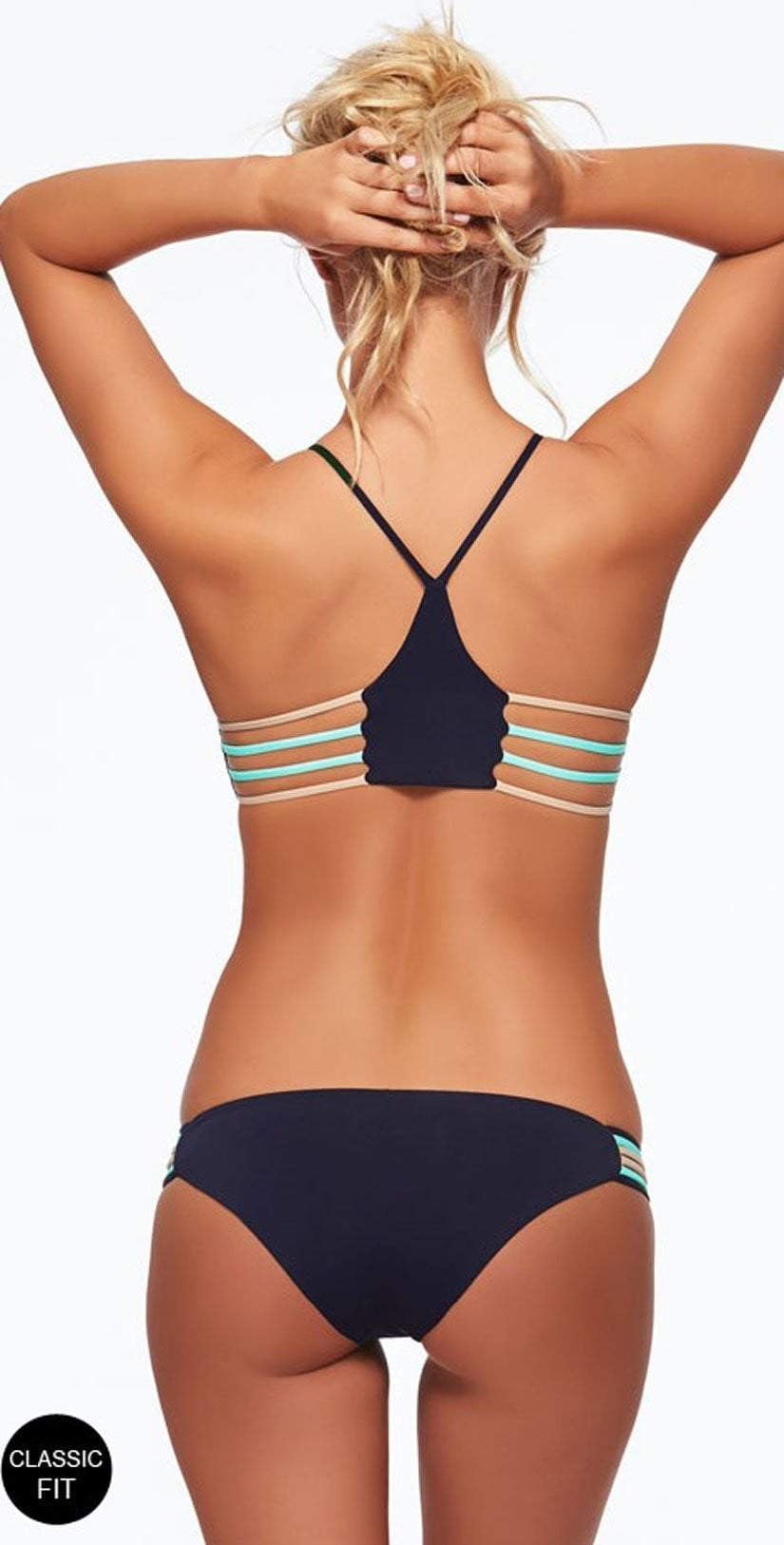  L Space Oasis Full Cut Bottom In Midnight Blue CBOAF17-MDB