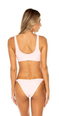  Luli Fama Gitana Loop Tie Side Moderate Bikini Bottom