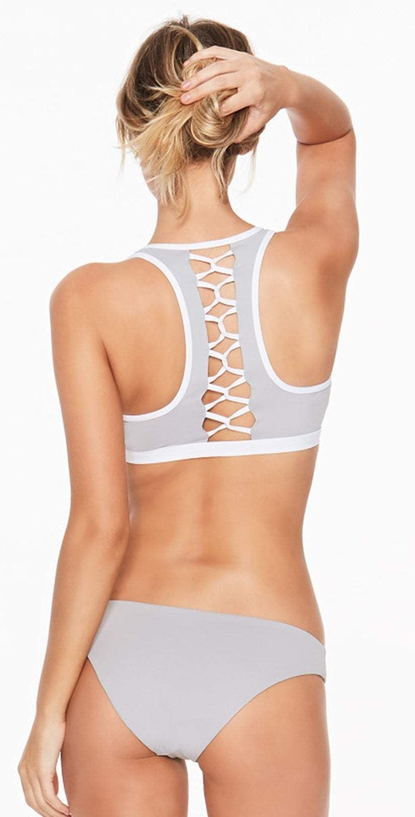  L Space Skylar Top In Fog Grey LASKT17-FGY