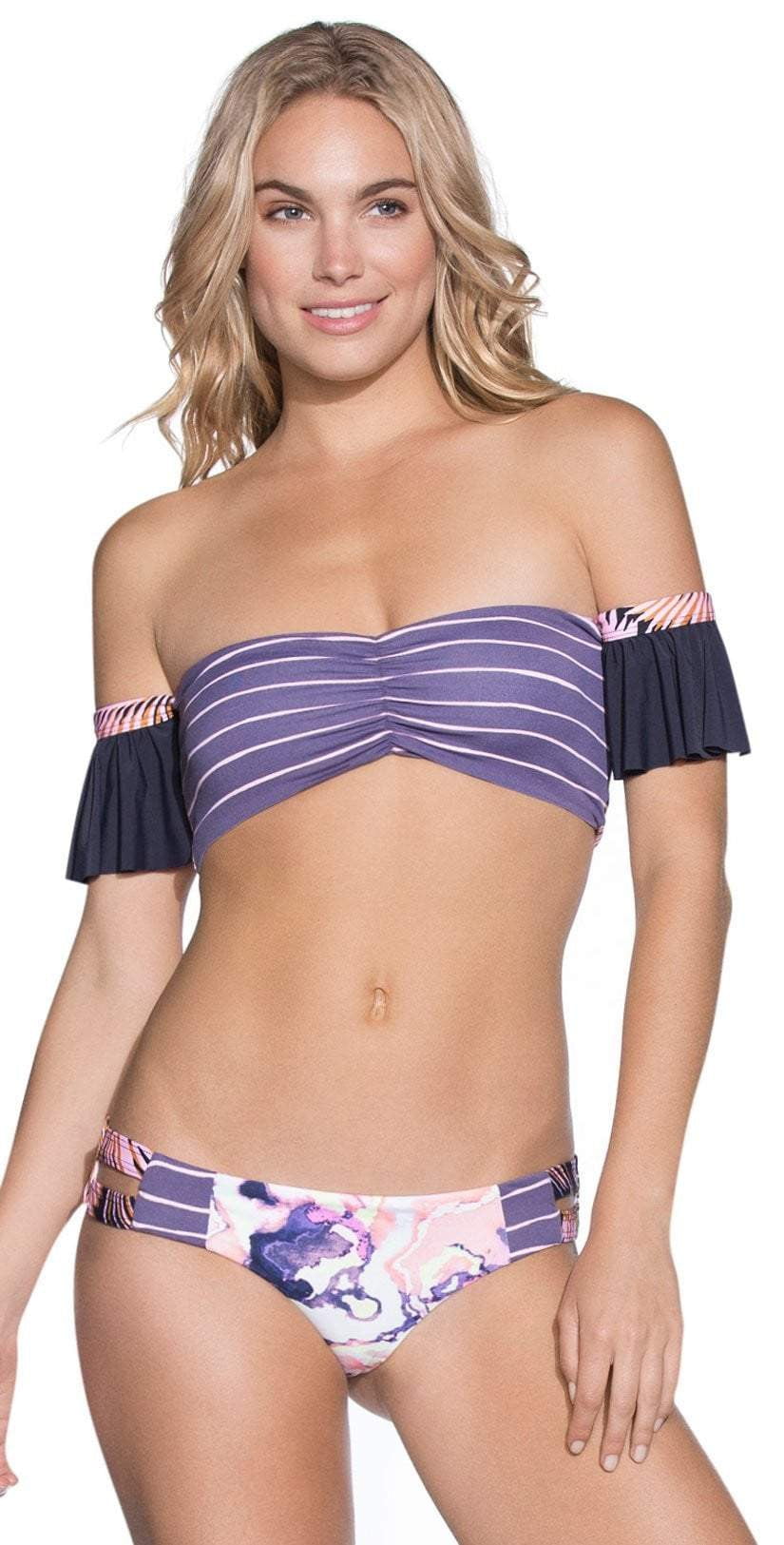 Maaji Columbian Paradise Off The Shoulder Bikini Top 2133SFA01