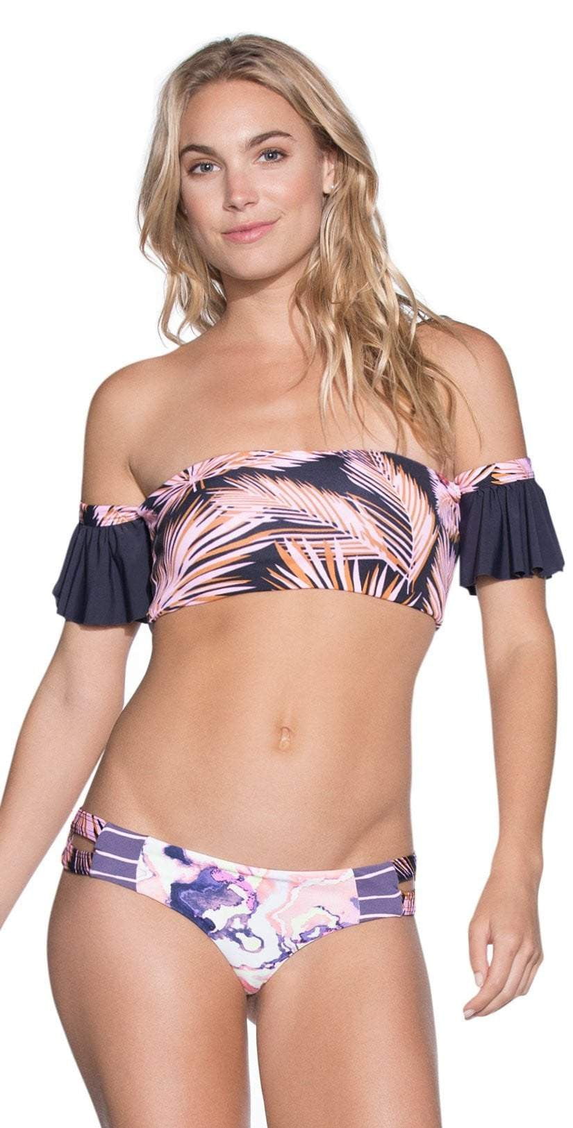  Maaji Columbian Paradise Off The Shoulder Bikini Top 2133SFA01