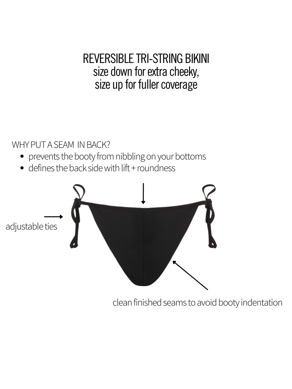  MARAGOGI REVERSIBLE TIE BOTTOMS