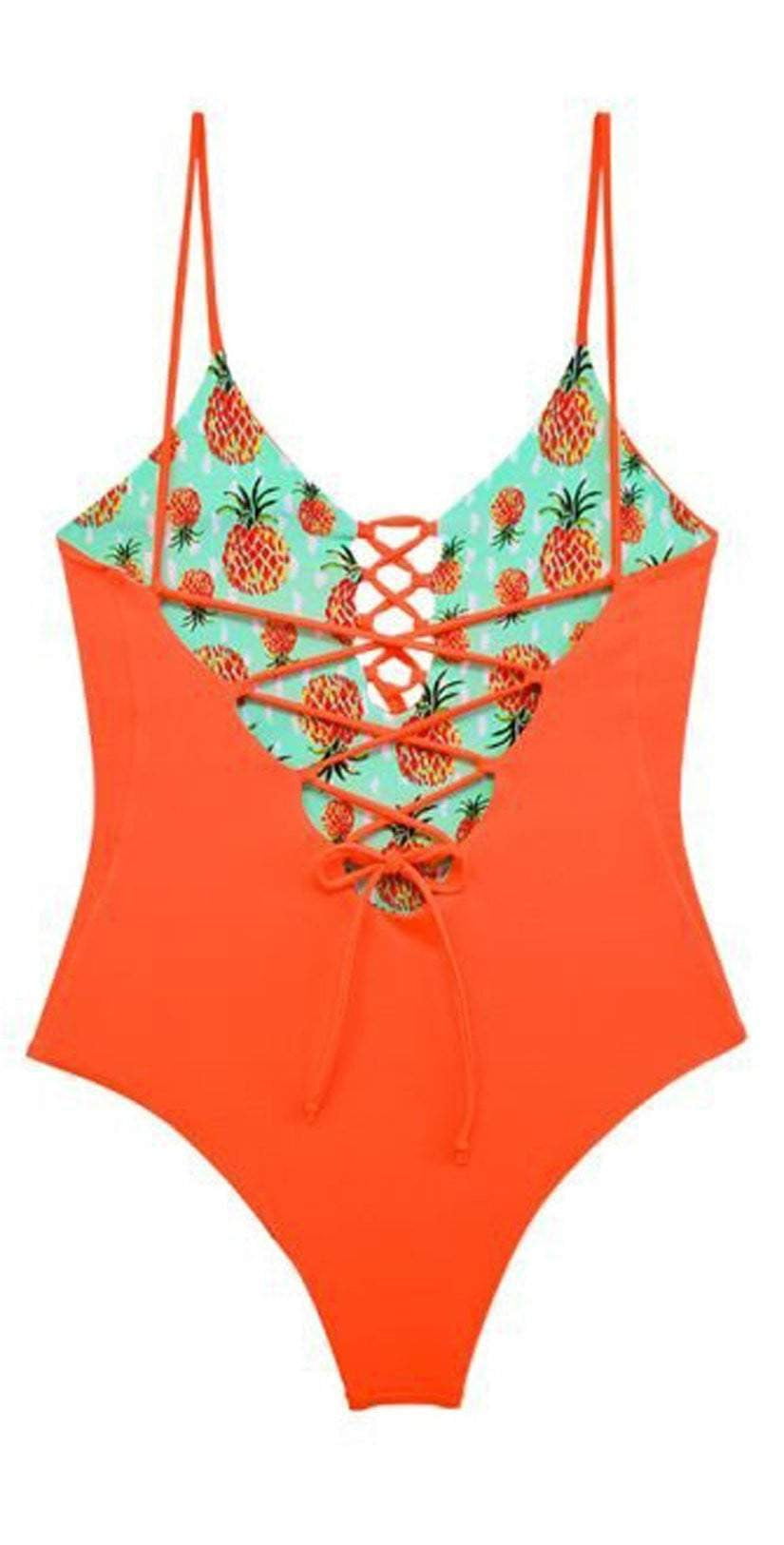  Maylana Kamila Grapefruit One Piece MA17-E01-PGR