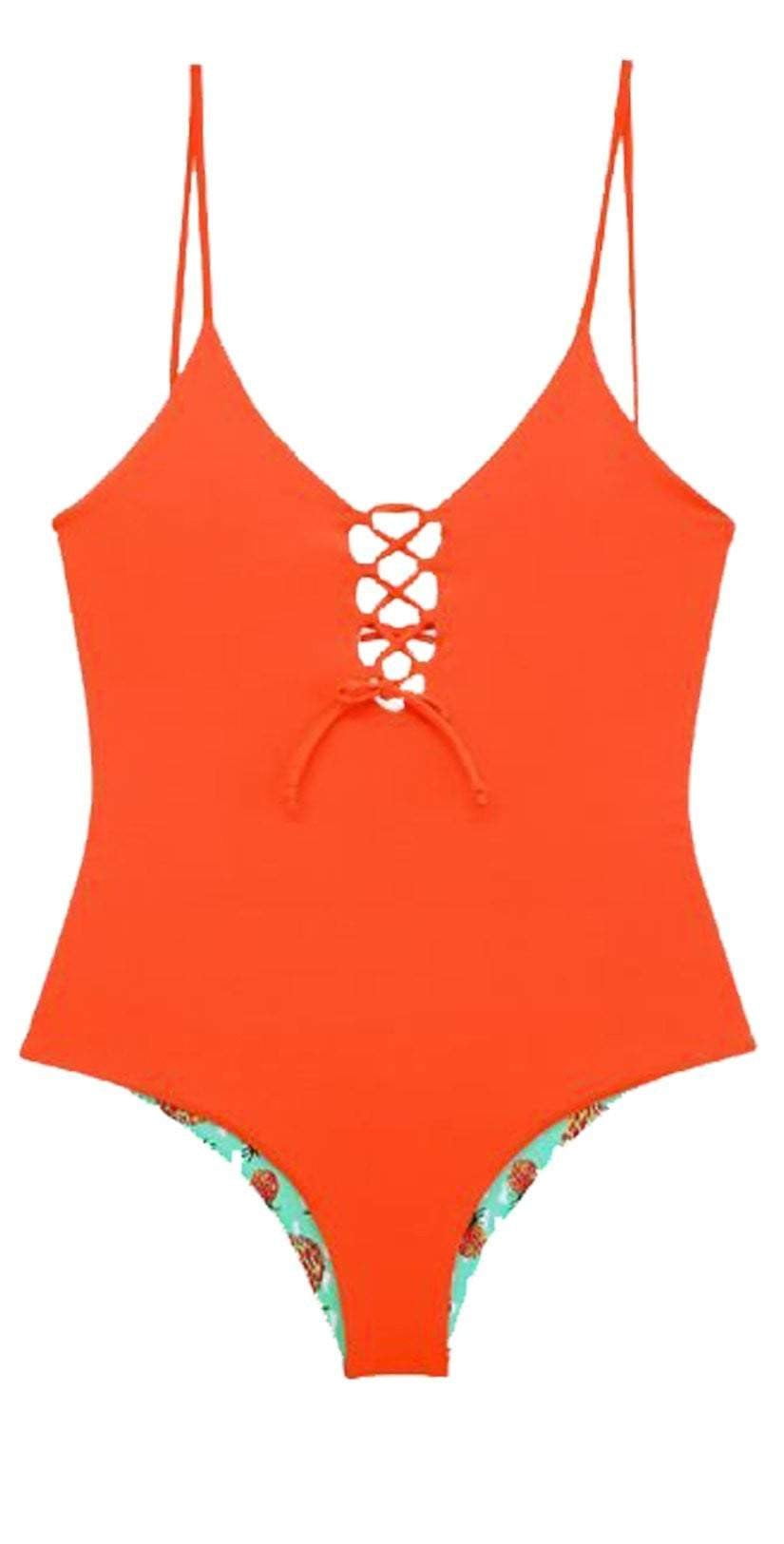  Maylana Kamila Grapefruit One Piece MA17-E01-PGR