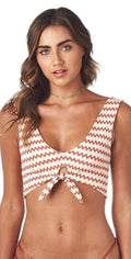  Montce Kim Top In Chevron