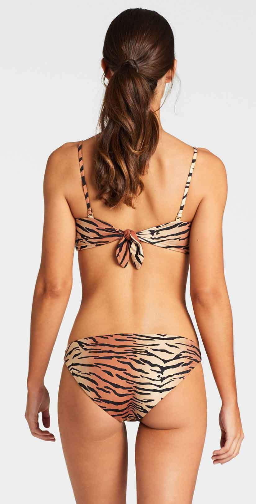  Vitamin A EcoLux Mila Bandeau Bikini Top In Ziva