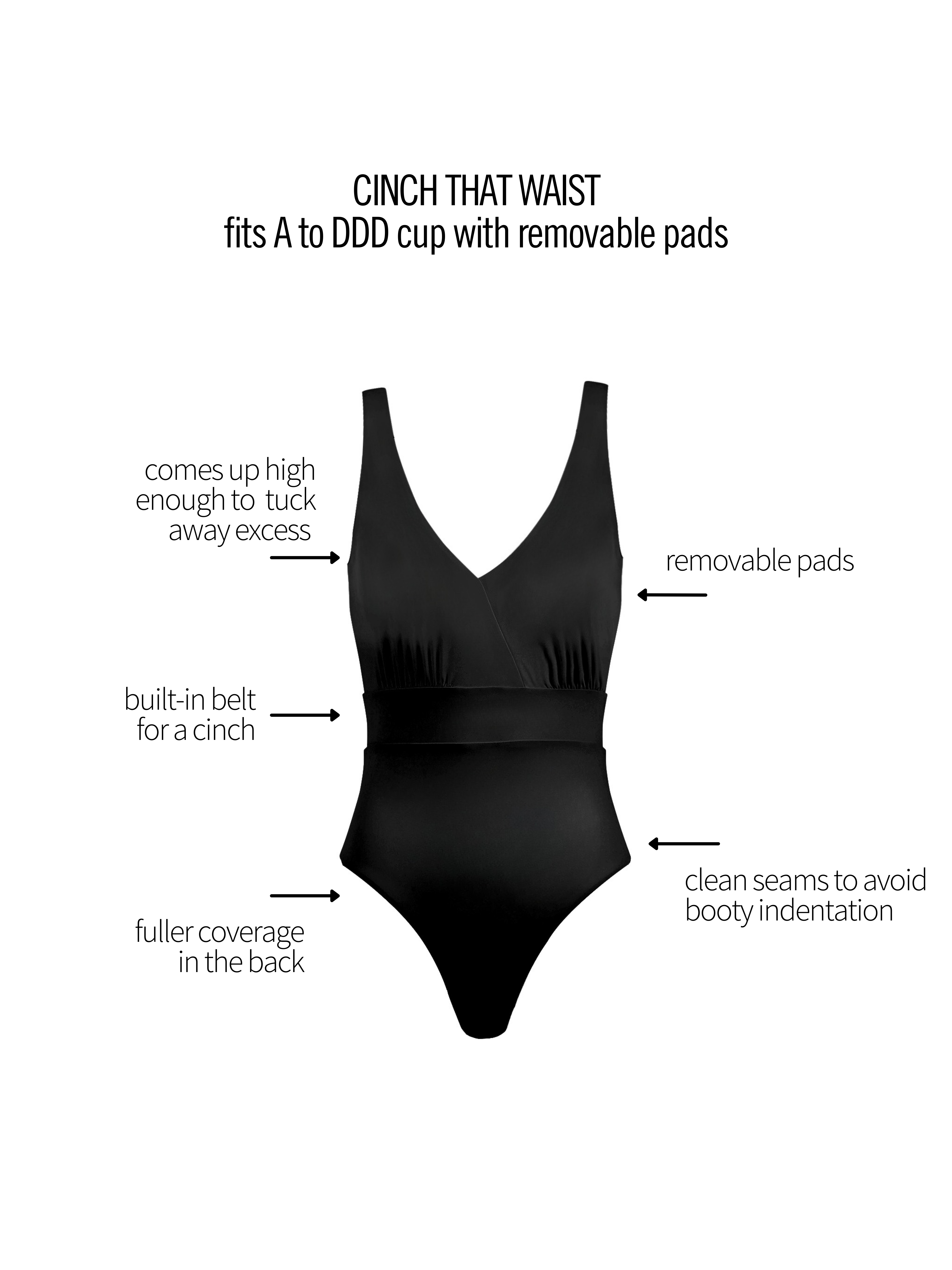  TRANCOSO PADDED ONE-PIECE
