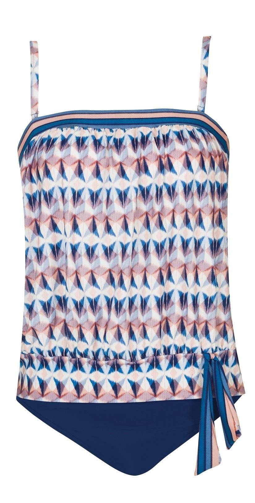  Opera Swim Summer Dreams Bandeau Tankini Set 68004