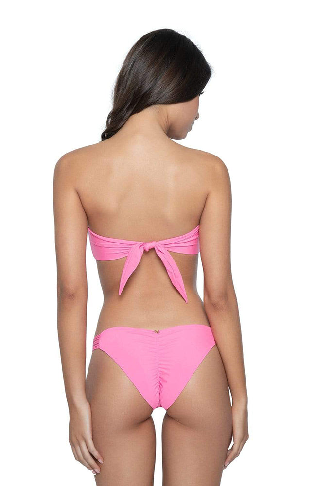  PQ Swim Pink Topaz Erika Bandeau Top