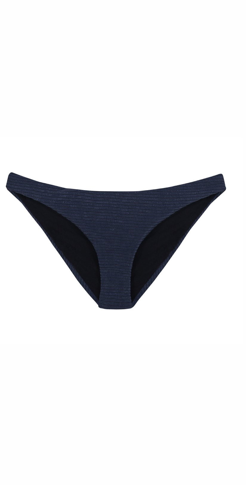  PilyQ Poseidon Smocked Full Cut Bikini Bottom