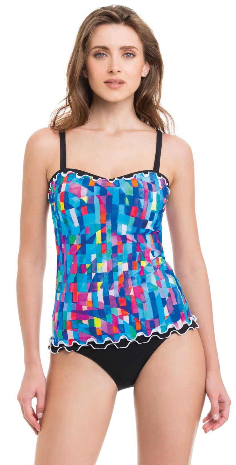  Profile By Gottex Serendipity Tankini Top E836-1D18-080