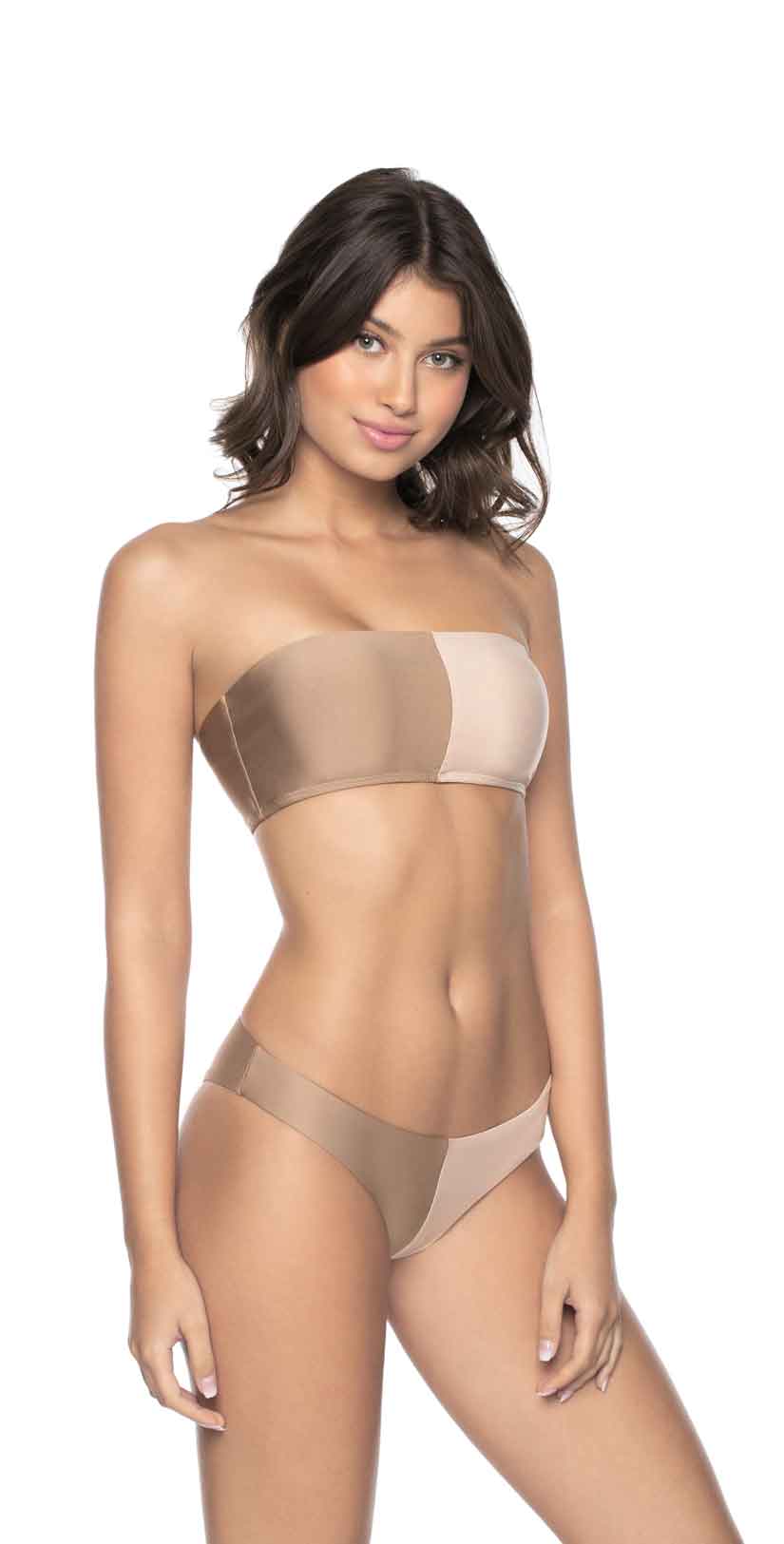  PilyQ Sandstone Two Tone Teeny Bottom