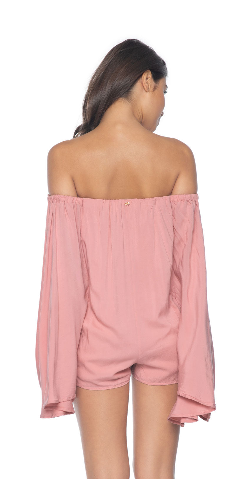  PilyQ Dusty Rose Andi Romper