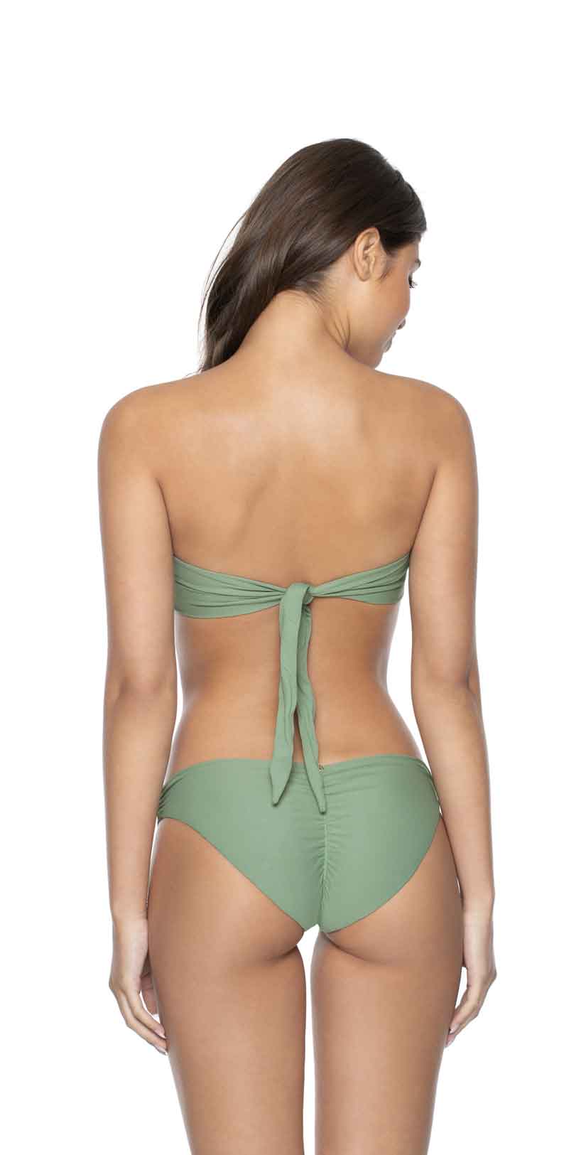  PilyQ Sage Color Block Bandeau Top