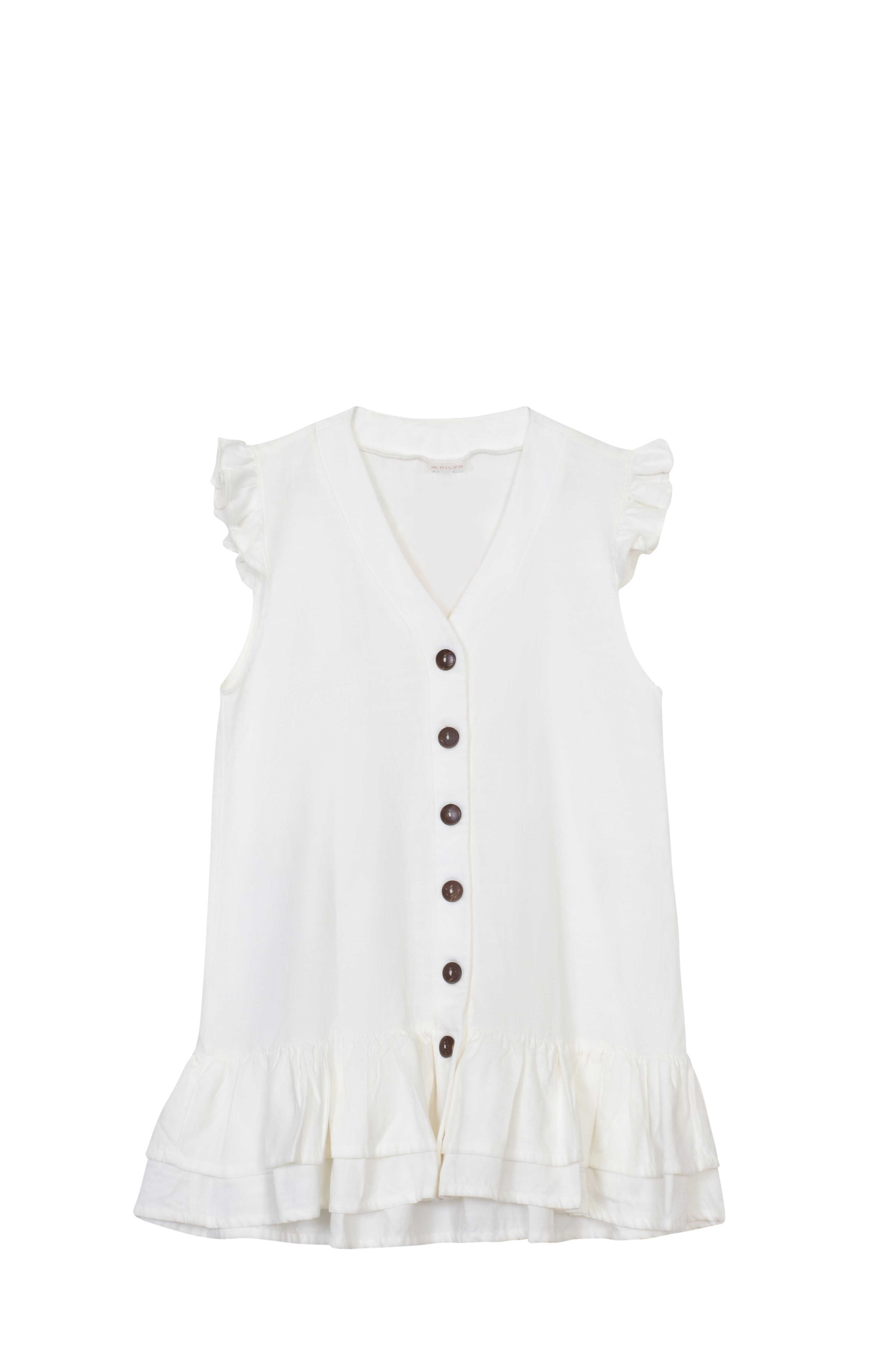  PQ Swim Water Lily Marina Button Dress