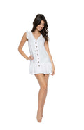 PQ Swim Water Lily Marina Button Dress