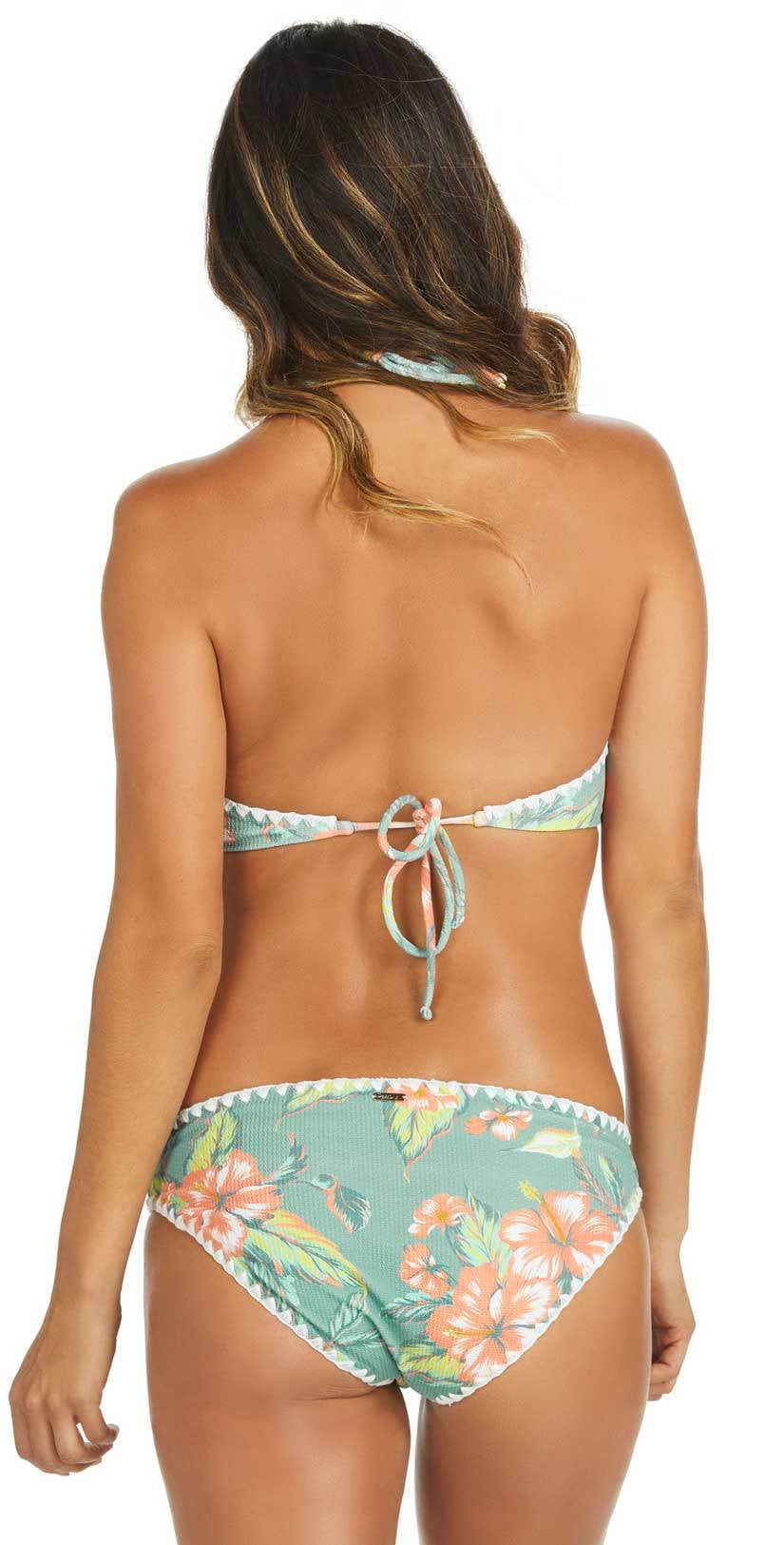  Raisins Gypset Halter Top Y711117-OLIV