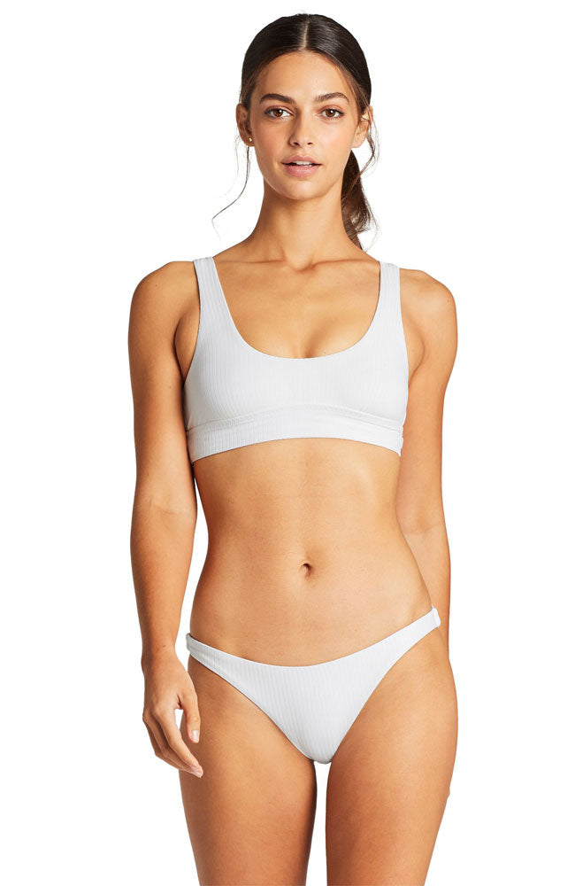  Vitamin A EcoRib Luciana Full Coverage Bottom In White