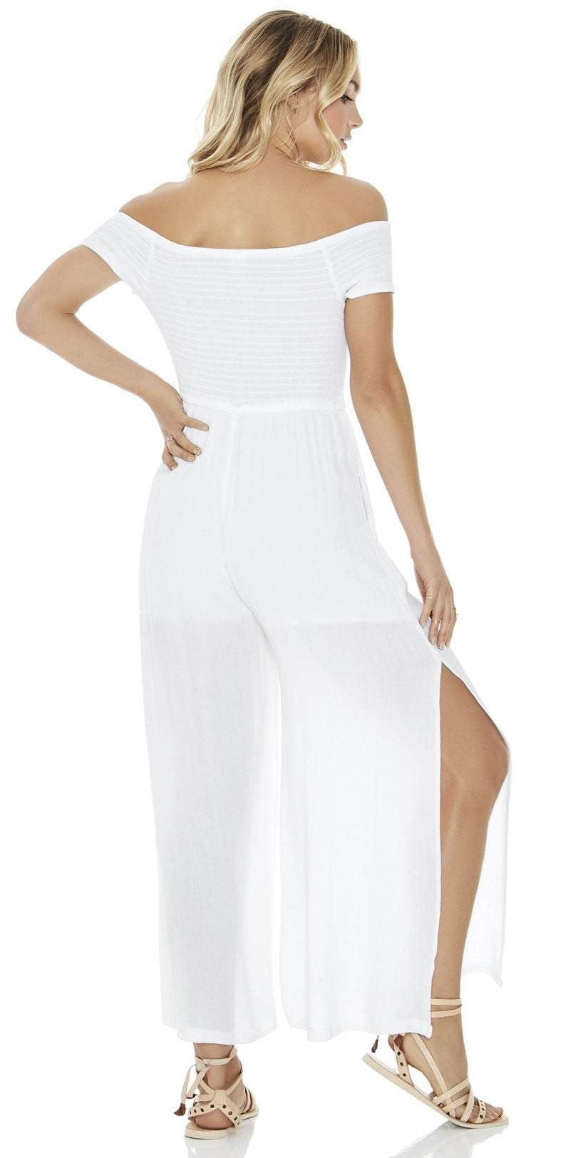  L Space Sao Paulo Romper In White SAPJU18-WHT
