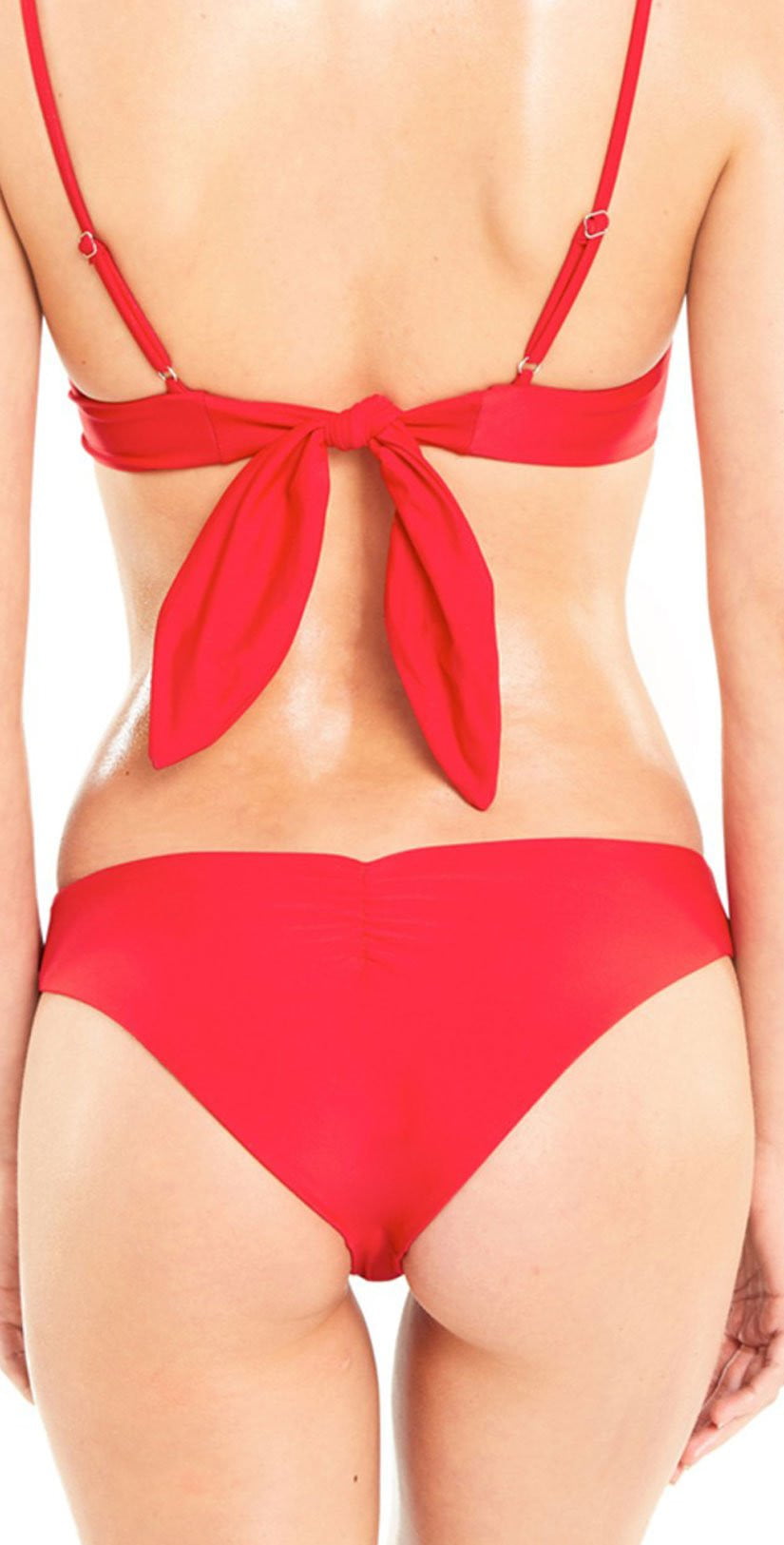  Wildfox Isabelle Bikini Bottom In Red
