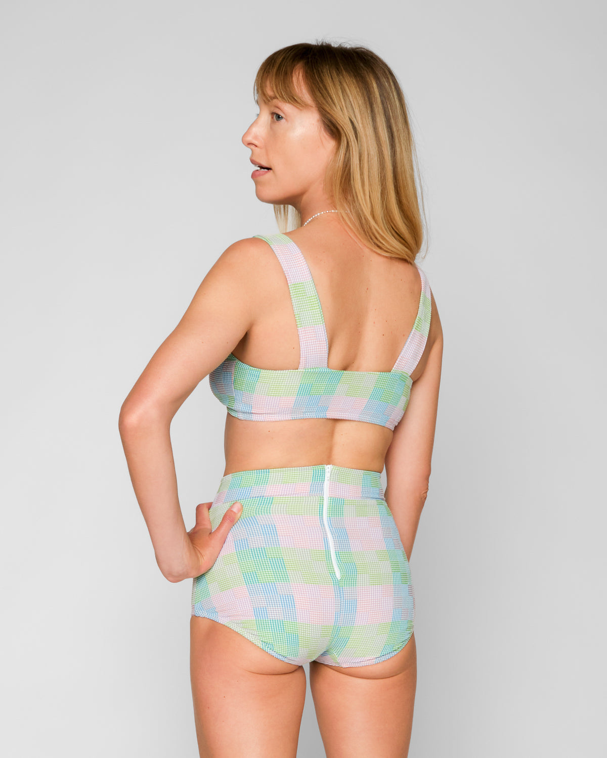  Georgia High Waist Bikini Bottom - Amos
