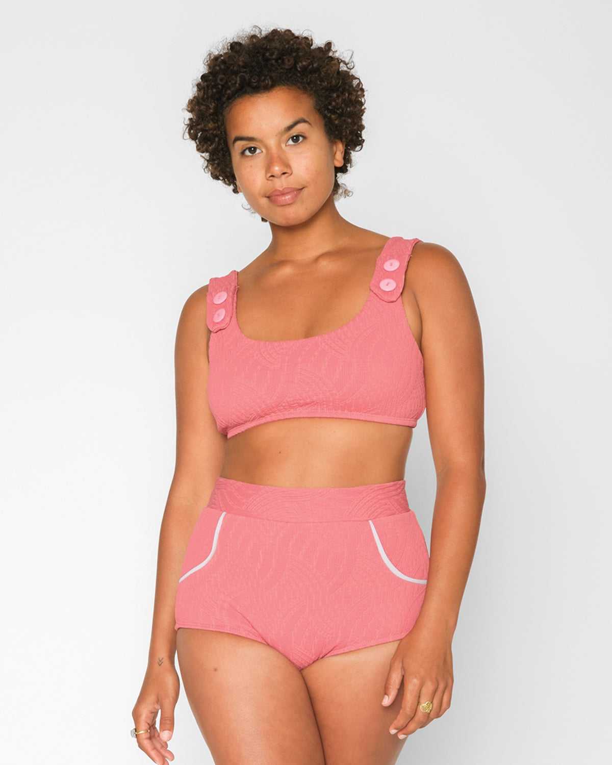  Georgia Bikini Top - Flamingo
