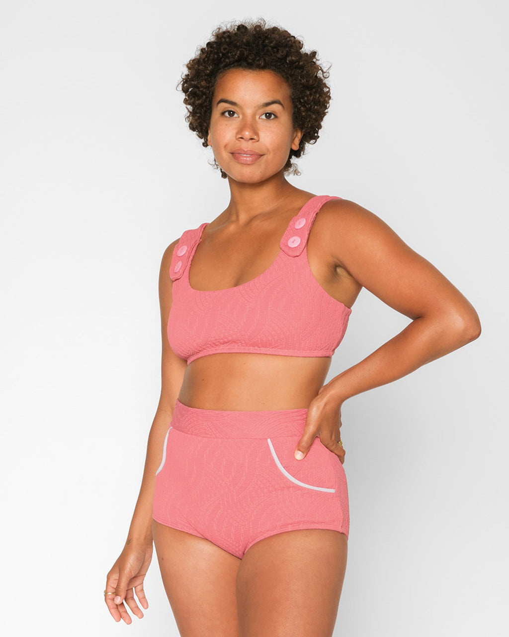  Georgia Bikini Top - Flamingo