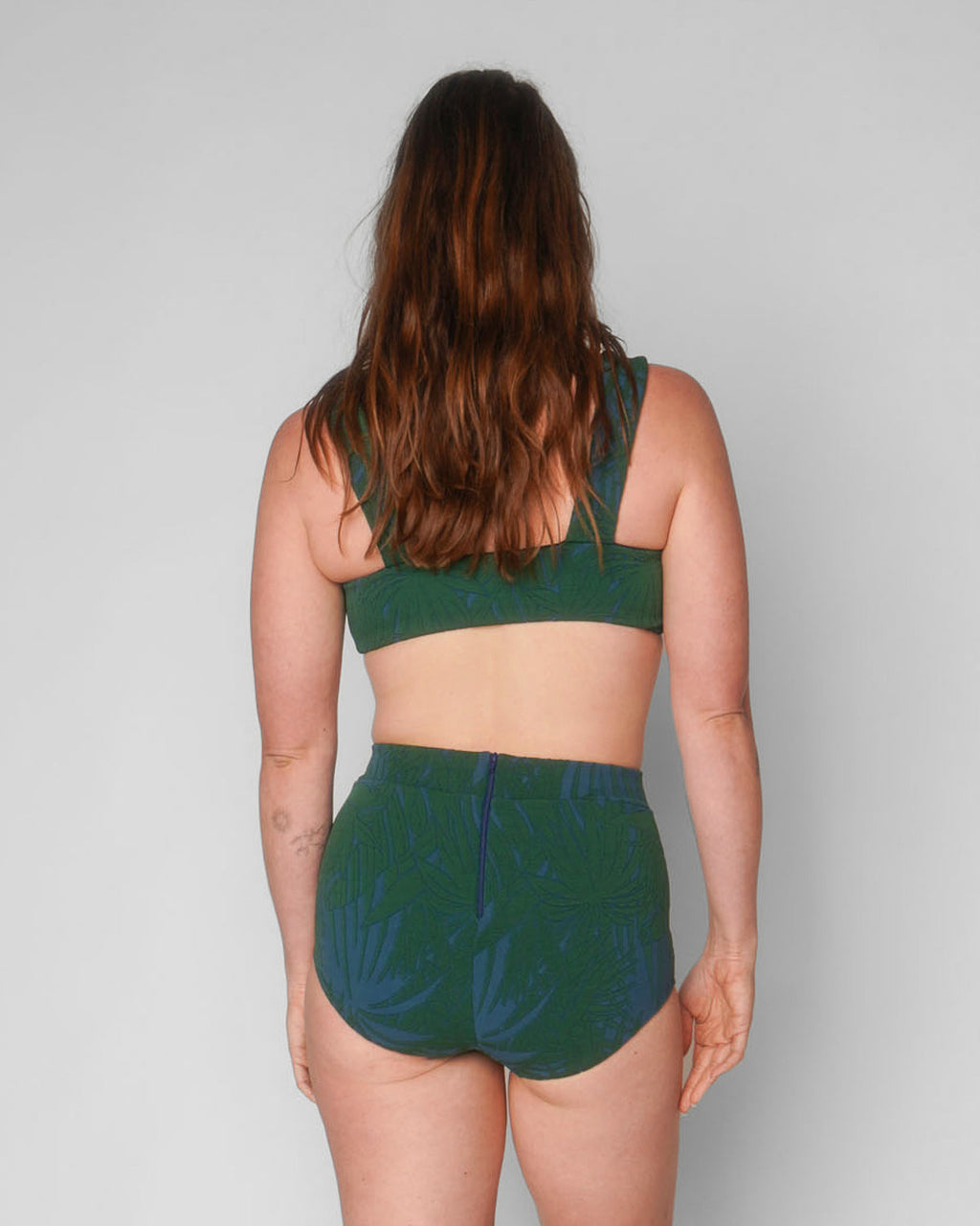  Georgia High Waist Bikini Bottom - Jardim