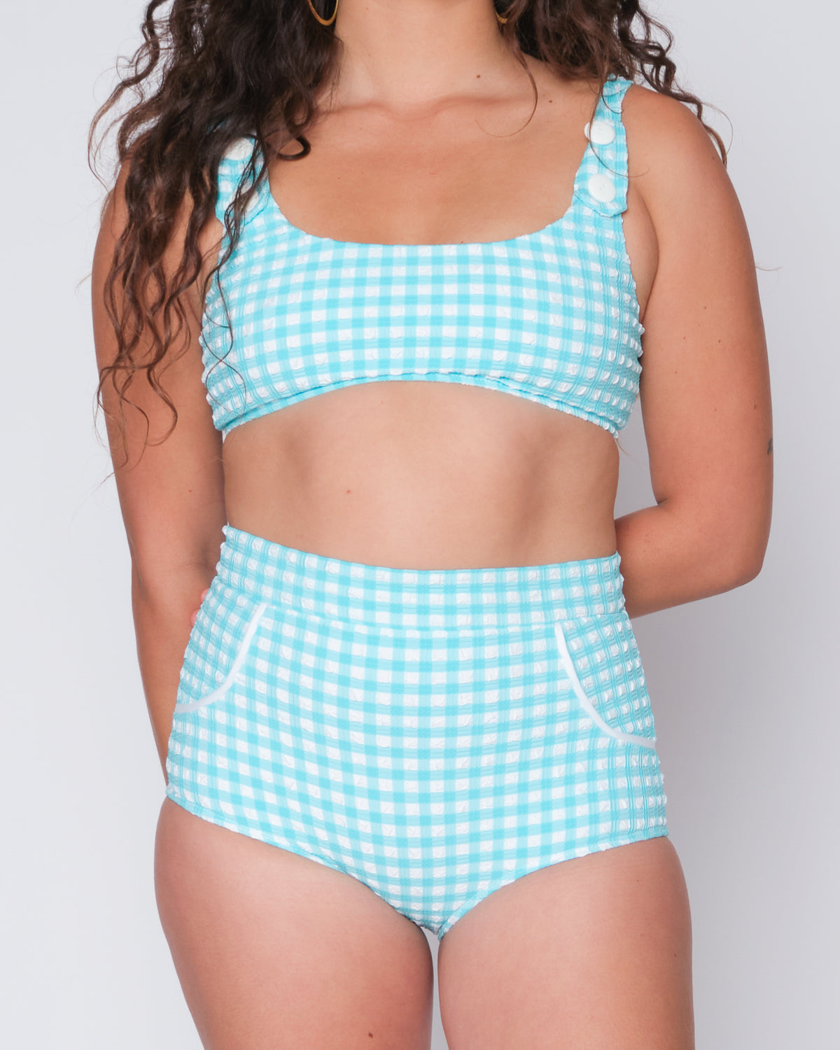  Georgia Bikini Top - Lagoon