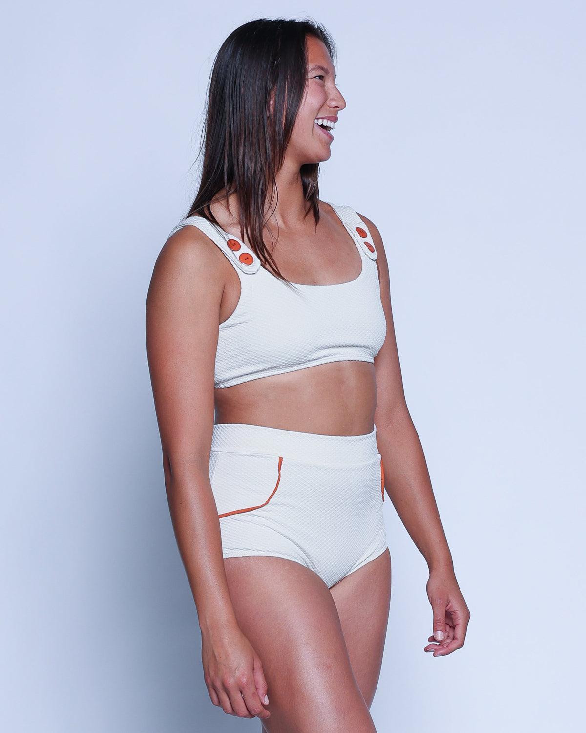  Georgia Bikini Top - Pebble