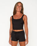  Maisie Swim Tank - Black