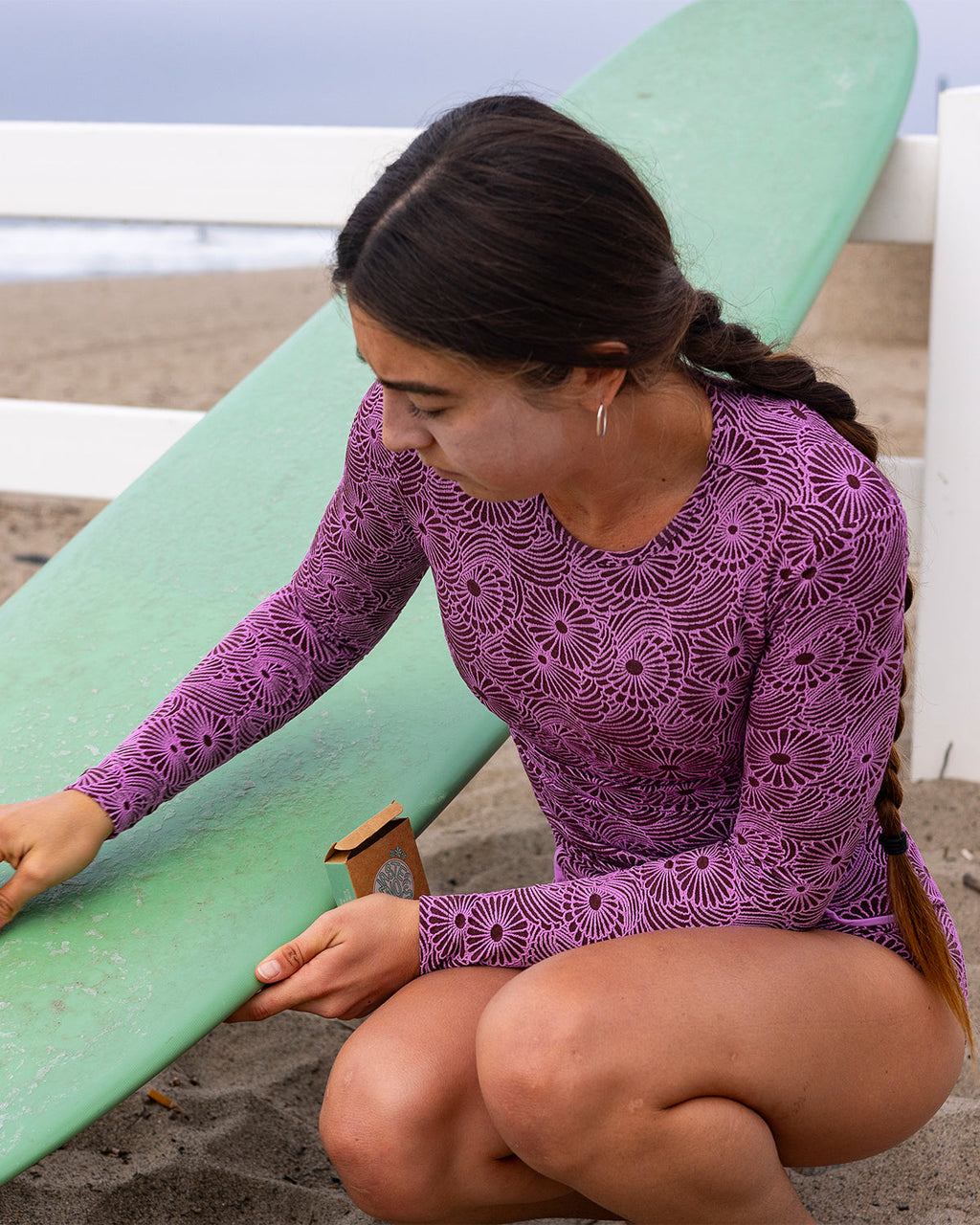  Palomar Crop Rashguard - Caracol