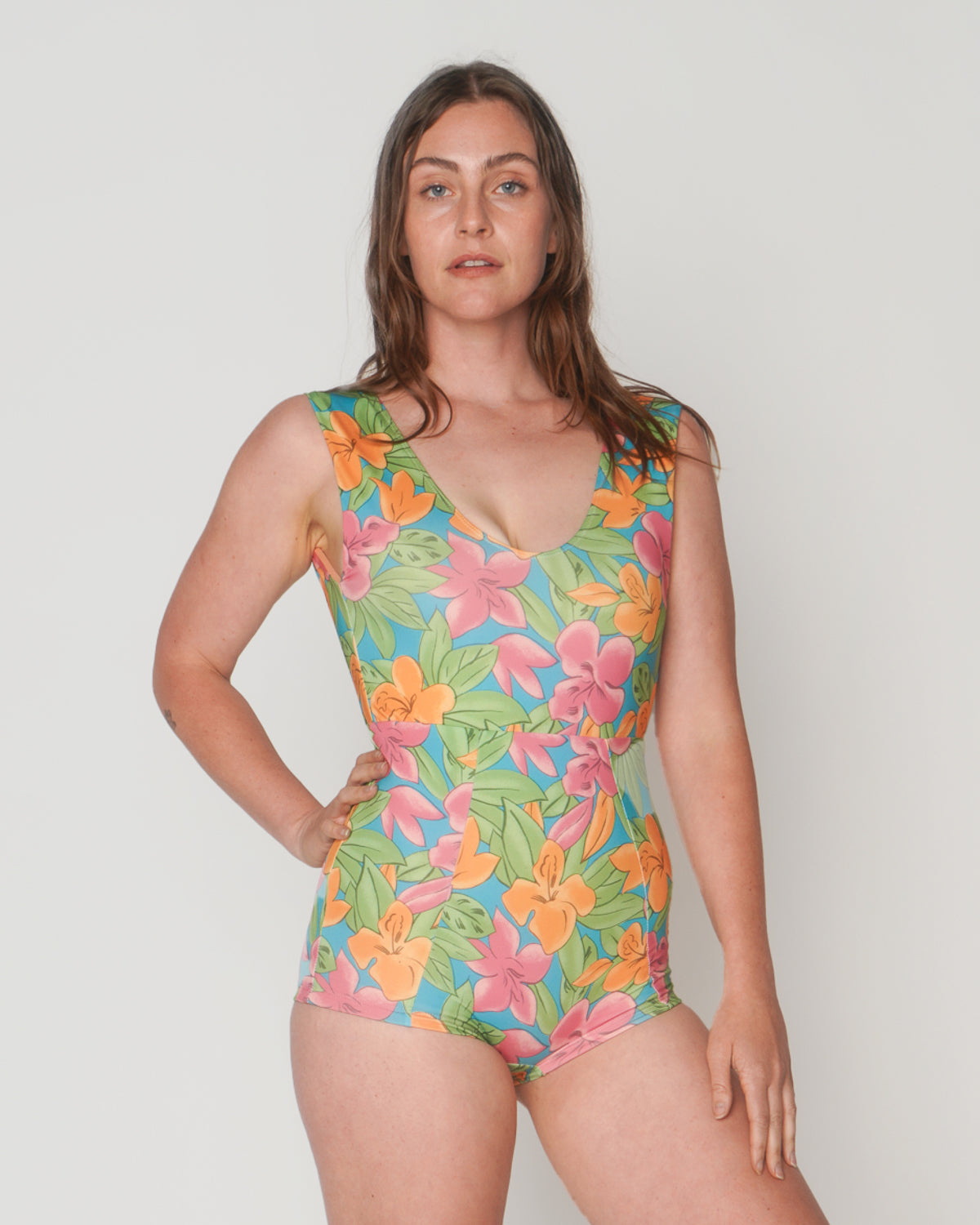  Rosa One Piece - Luana