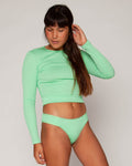 Palomar Crop Top Rashguard - Yerba