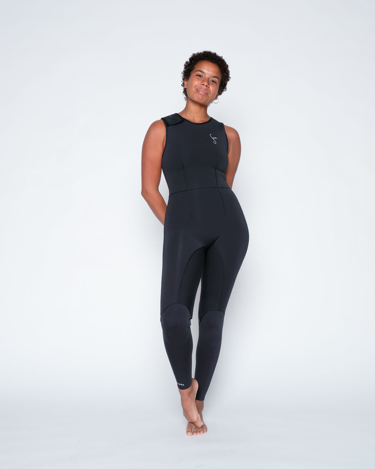  Sydney 2mm Yulex Long Jane - Black