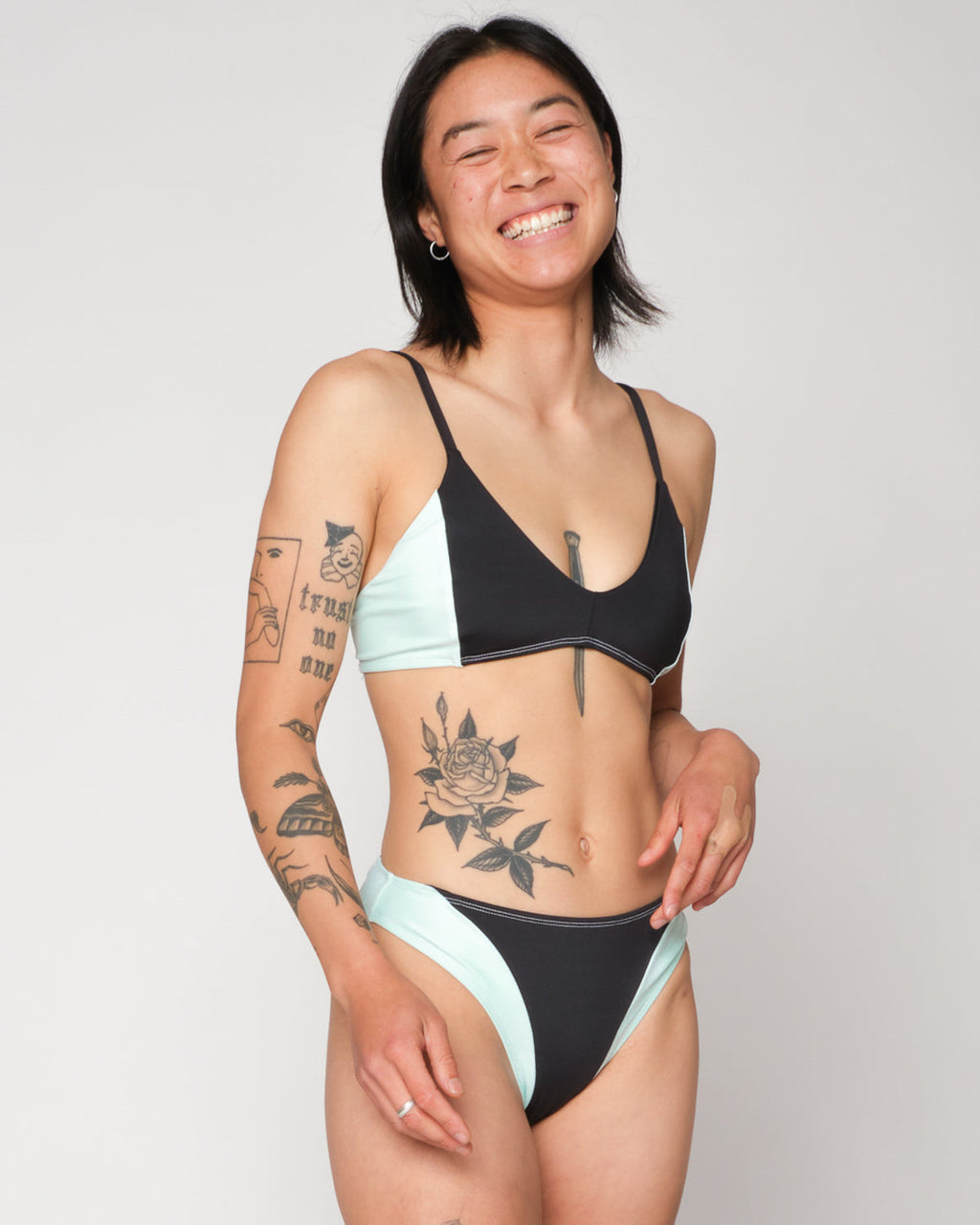  Vega Bikini Top - Black Ice