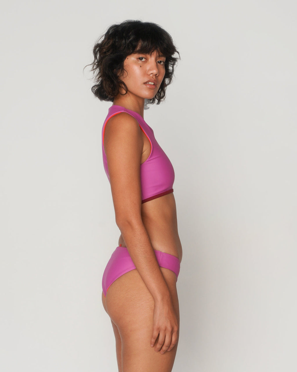  Rella Reversible Bikini Bottom - Jazzberry