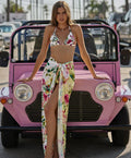  PQ Swim Hibiscus Long Sarong