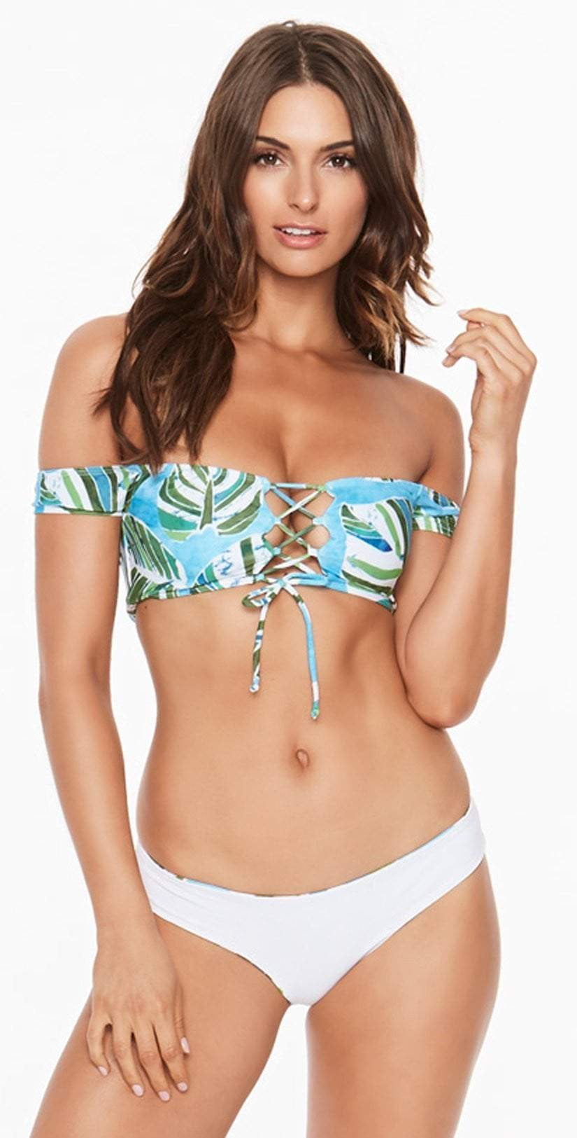  L Space Dixie Top In Blue SPDXT17-TUR