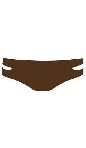  L Space Estella Full Cut Bottom In Chocolate SS32F14-CHO