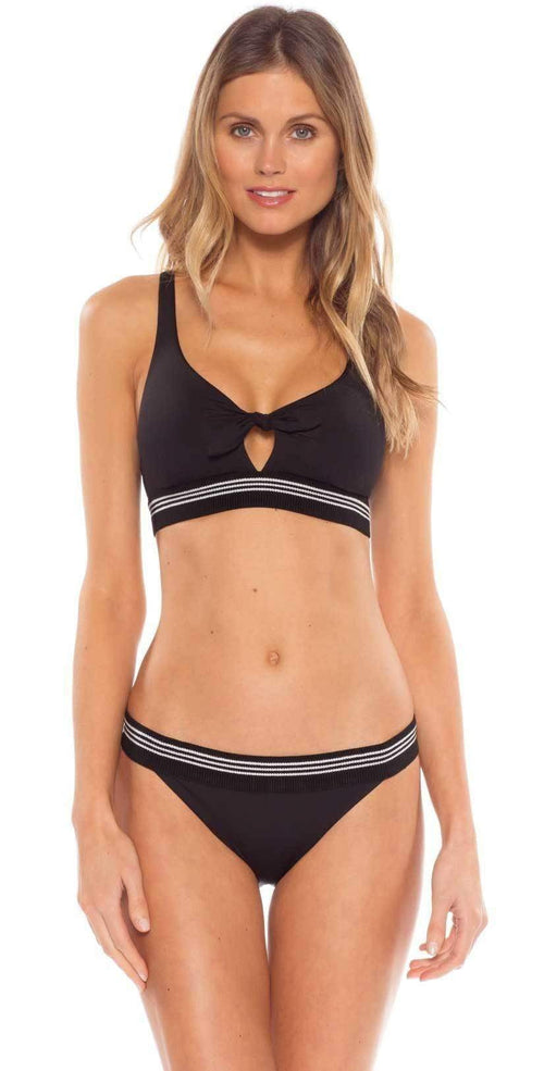  Becca Synergy Hipster Bikini Bottom In Black