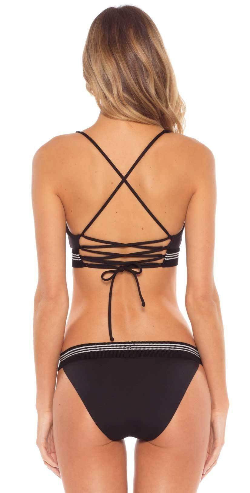  Becca Synergy Hipster Bikini Bottom In Black