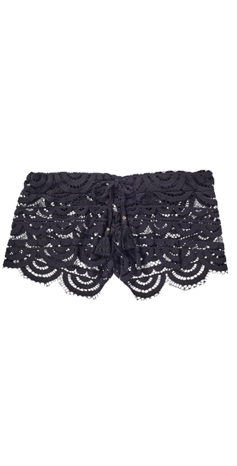  PQ Swim Lace Diva Lexi Shorts In Black