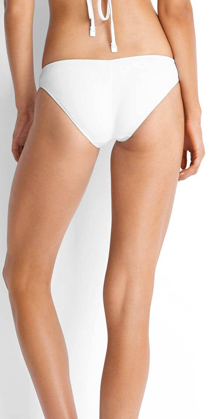  Seafolly Quilted White Hipster Bottom 40463-065-WHITE