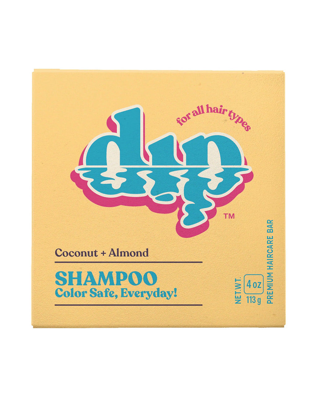  DIP Color Safe Shampoo Bar - Coconut & Almond