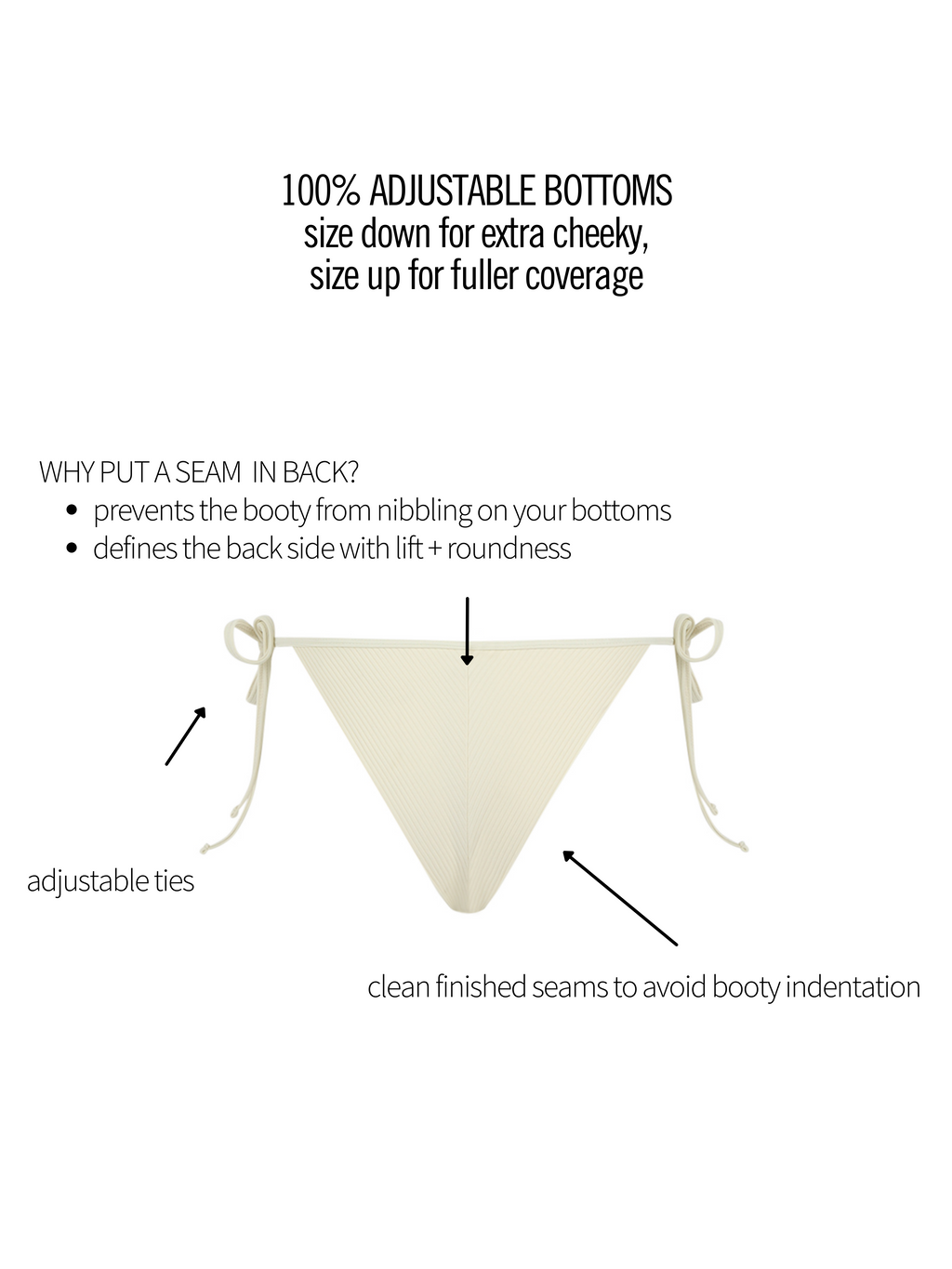  GABRIELA TIE BOTTOMS