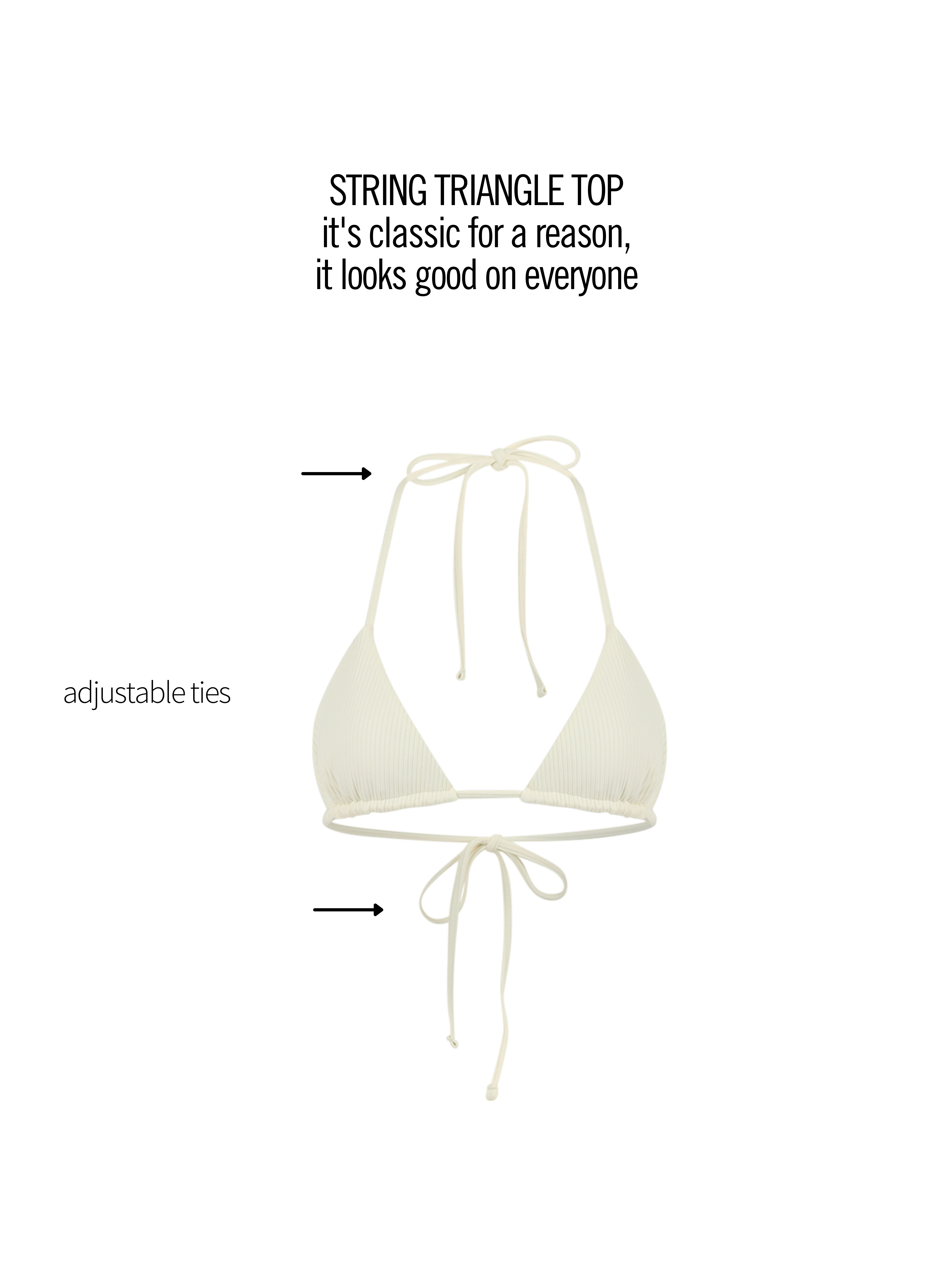  GABRIELA TRIANGLE TOP
