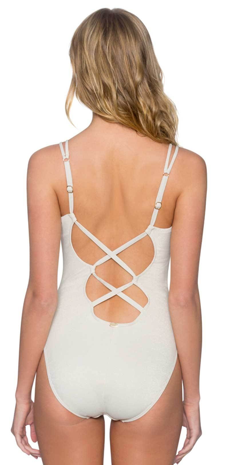  Sunsets Veronica One Piece Swimsuit In Gold Dust 112-GOLD